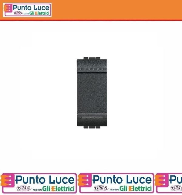 bticino-l4003n-deviatore-1p-16-ax-250-vac-antracite