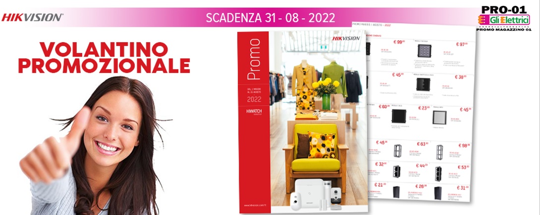 E' disponibile il nuovissimo volantino promozionale Hikvision!