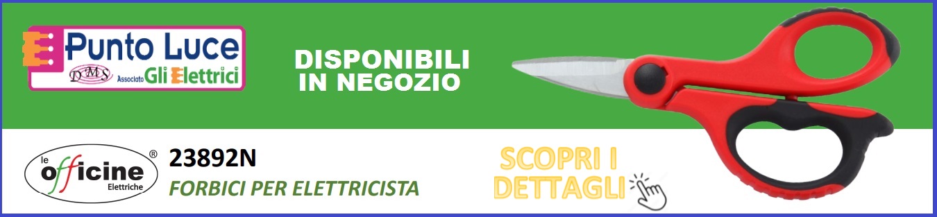 Officine 23892N Forbici per elettricisti