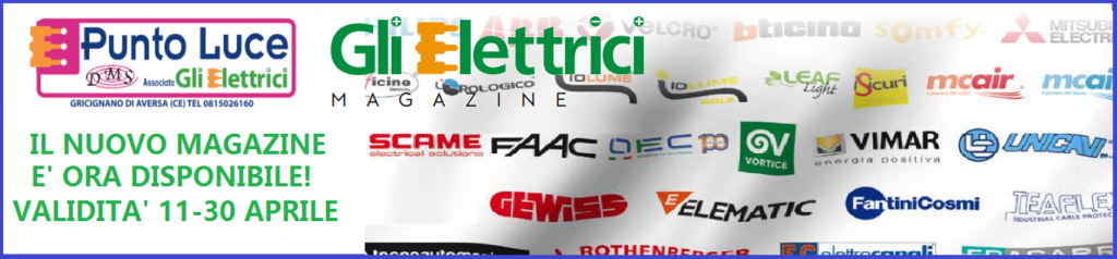 Il nuovo "Gli Elettrici Magazine" di Aprile è ora disponibile!