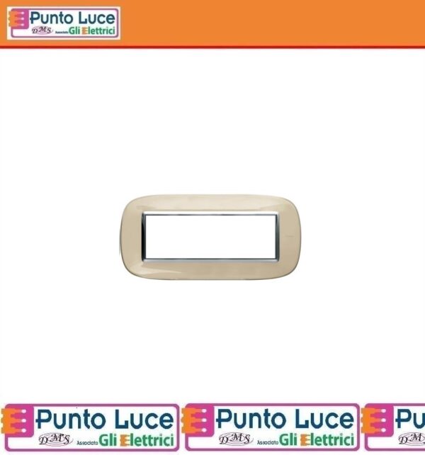 bticino-hb4806da-placca-axolute-ellittica-6-moduli-avorio-liquid