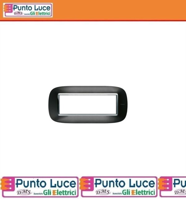 bticino-hb4806xs-placca-axolute-ellittica-6-moduli-antracite